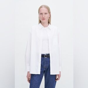 Filippa K Sammy Shirt- White Size 2